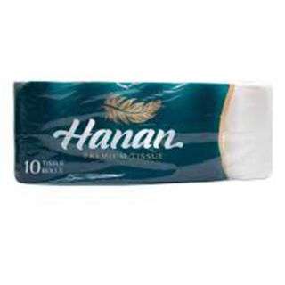 Hannan Toilet Tissue 2 Ply 10 Rolls 