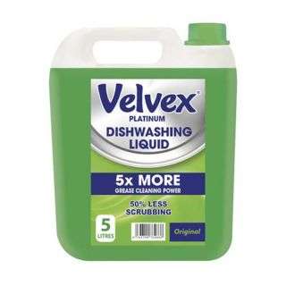 Velvex Dishwashing Liquid Original 5 Litres