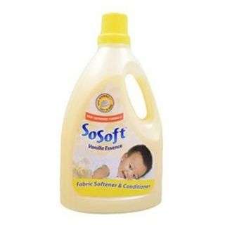So Soft Fabric Softener & Conditioner Vanilla Essence 2.5 L 