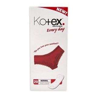 Kotex Everyday Panytliners Normal 20 Pieces 