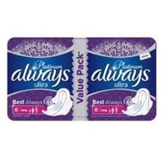 Always Ultra Platinum Long Duo 16 Pieces 