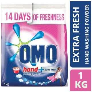 Omo Hand Washing Powder Extra Fresh 1kg