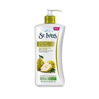 St. Ives Body Lotion Refresh & Revive Pear Nectar & Soy 621 ml 