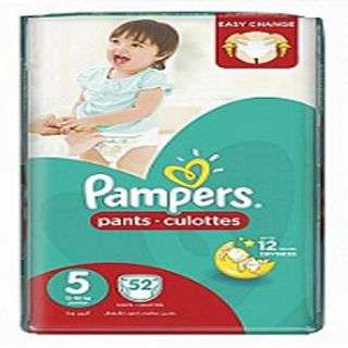 Pampers Pants Size 5 Junior 11-25 kg 52 Pieces 