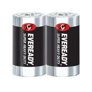 Eveready Super Heavy Duty Battery D 2 Pieces