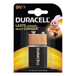 Duracell Battery 9V 1 Piece