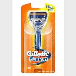 Gillette Fusion Razor 4 Pieces 