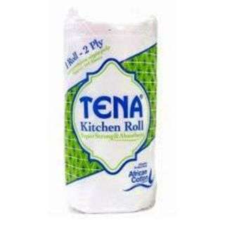 Tena Kitchen Towel 2 Ply 1 Roll 