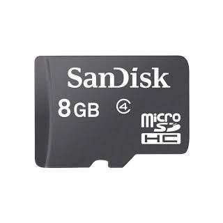 MICRO SDCARD 8GB SANDISK