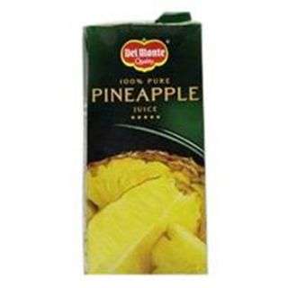 Del Monte 100 Percent Pure Pineapple Juice 1 L