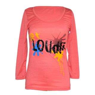 Coral Womens Printed Top