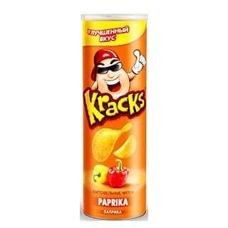Kracks Potato Crisps Paprika 160 g 