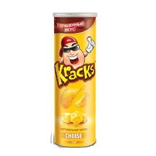 Kracks Potato Crisps Cheese 160 g 