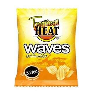 Tropical Heat Waves Potato Crisps Salted 125 g