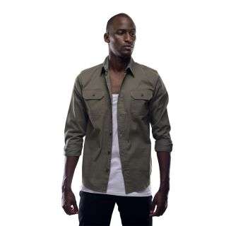 Olive Green Mens Shirt