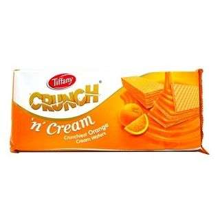 Tiffany Crunch N Cream Wafers Orange 153 g