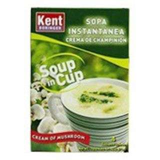 Kent Boringer Soup In Cup Cream Of Mushroom Soup 76 g 4 Sachets 