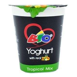 Bio Yoghurt With Real Tropical Mix 150 ml