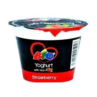 Bio Yoghurt With Real Strawberr 90 ml