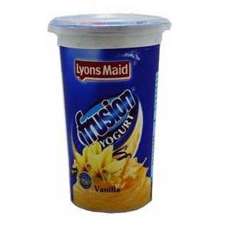 Lyons Maid Frusion Yoghurt Vanilla With Real Fruit 500 ml