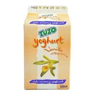 Tuzo Vanilla Yoghurt 500Ml