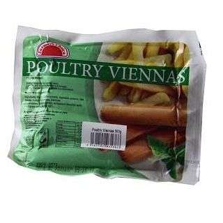 Farmers Choice Poultry Viennas 500 g