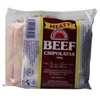Farmers Choice Beef Chipolatas 200 g 