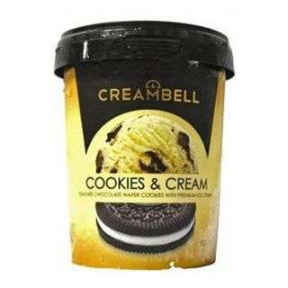 Creambell Ice Cream Cookies & Cream 500 ml 