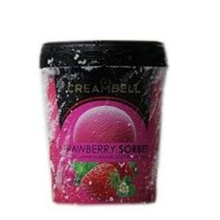 Creambell Ice Cream Strawberry Sorbet 500 ml 