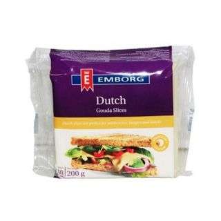 Emborg Gouda Dutch Cheese Sliced 200 g