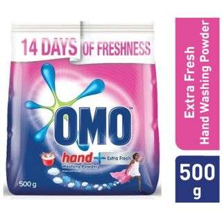 Omo Hand Washing Powder Extra Fresh 500g 