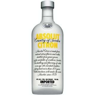 Absolut Vodka Citron 750ml