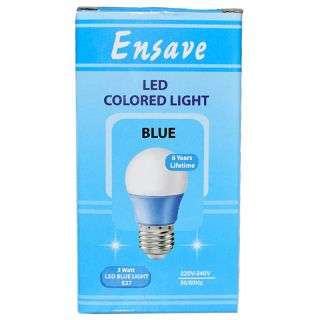 Ensave Led Blue Light Bulb 3 Watts E27