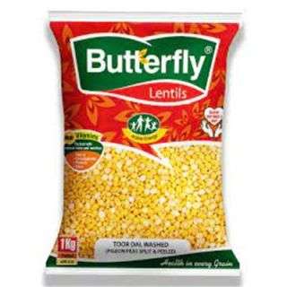 Butterfly Toor Dal Washed 1 Kg