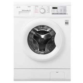 LG 8kg 1400 RPM Front Load Washer, Steam - WHITE