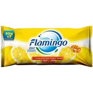 Flamingo Soap Lemon Extract 90 g 3 Pieces