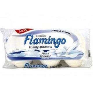 Flamingo Soap Milk & Glycerine 90 g 3 Pieces