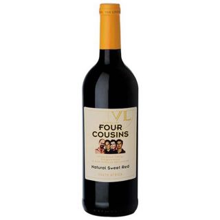 Four Cousins Natural Sweet Red 5 L