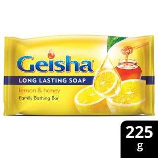 Geisha Long Lasting Soap Lemon and Honey 225g