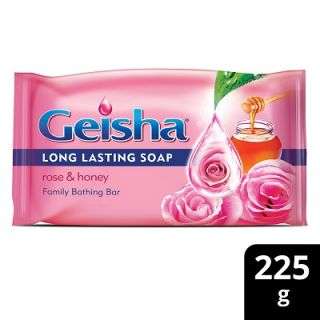 Geisha Long Lasting Soap Rose and Honey 225g