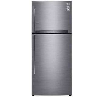 LG 437L/15.4 ft Double Door Fridge - Shiny Silver
