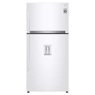 LG- 636L/22.46 ft³ Double Door Fridge with Water Dispenser - White
