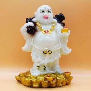 Laughing Buddha, Glow In The Dark - Gold Coin Base