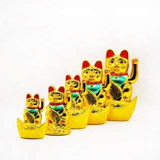 Blessing Cat Gold - Medium