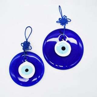 Blue Evil Eye Hanging - Medium