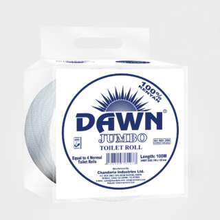 Dawn Jumbo White Toilet Tissue - Single Roll (100M)
