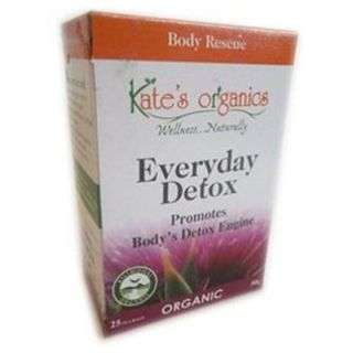 Kate's Organics Everyday Detox Tea 50 g 25 Bags 
