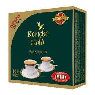 Kericho Gold Enveloped Tea 100 Bags 