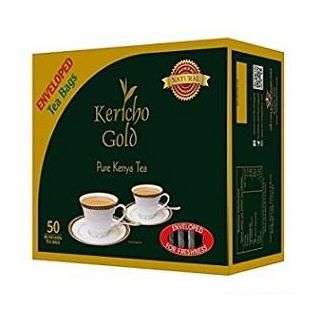 Kericho Gold Enveloped Tea 50 Bags 