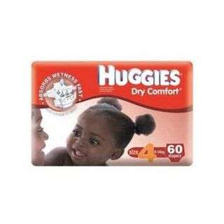 Huggies Dry Comfort Size 4 8-14 kg 60 Pieces 